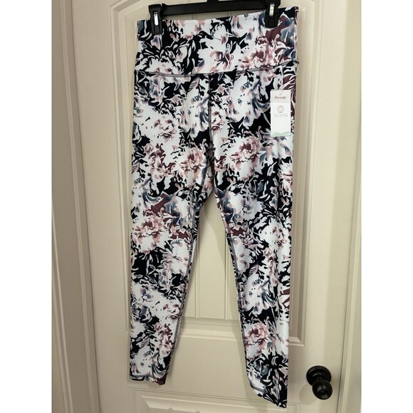 Balance Collection Leggings Lotus Watercolor Size XLarge New! - Picture 1 of 2